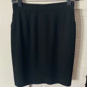 Preview Collection NORDSTROM Black Pencil Skirt Size 4